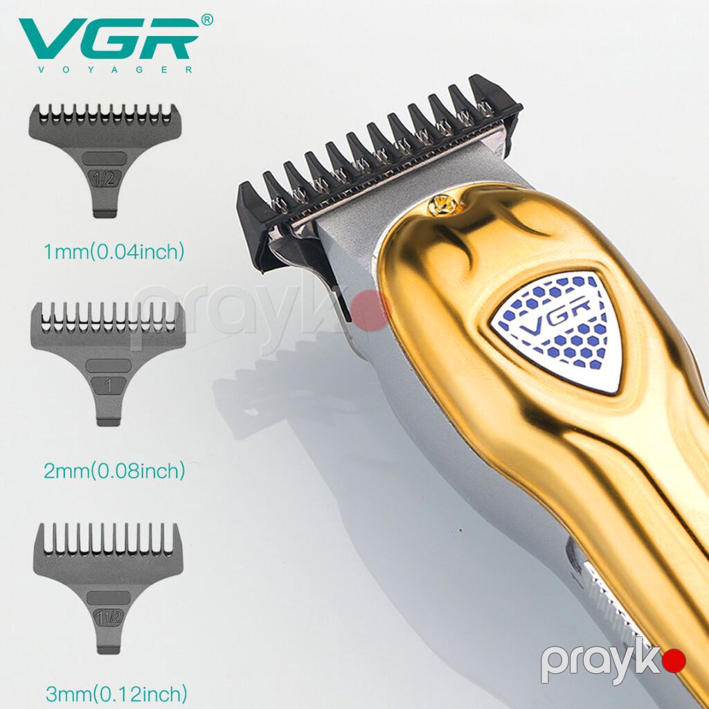 Trimmer VGR 902 - 7000RPM/ 600MAH - 100 Dəqiqə / Cord/Cordless / Typc — Saç kəsmə maşınları, Bakı (8)