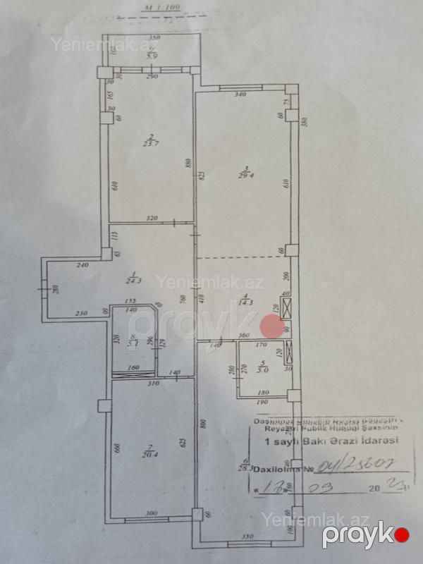 Satılır 4 otaqlı Bina evi menzil (Yeni tikili), 171 m², Xətai rayonu — Mənzil, Bakı (5)