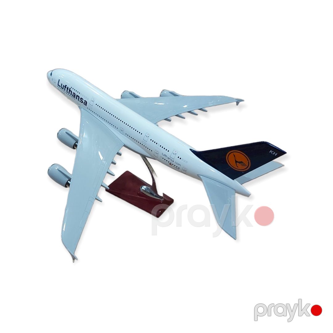 Dekorativ təyyarə modeli Lufthansa, ağ, 47x44x22 sm — Mallar, Bakı (3)