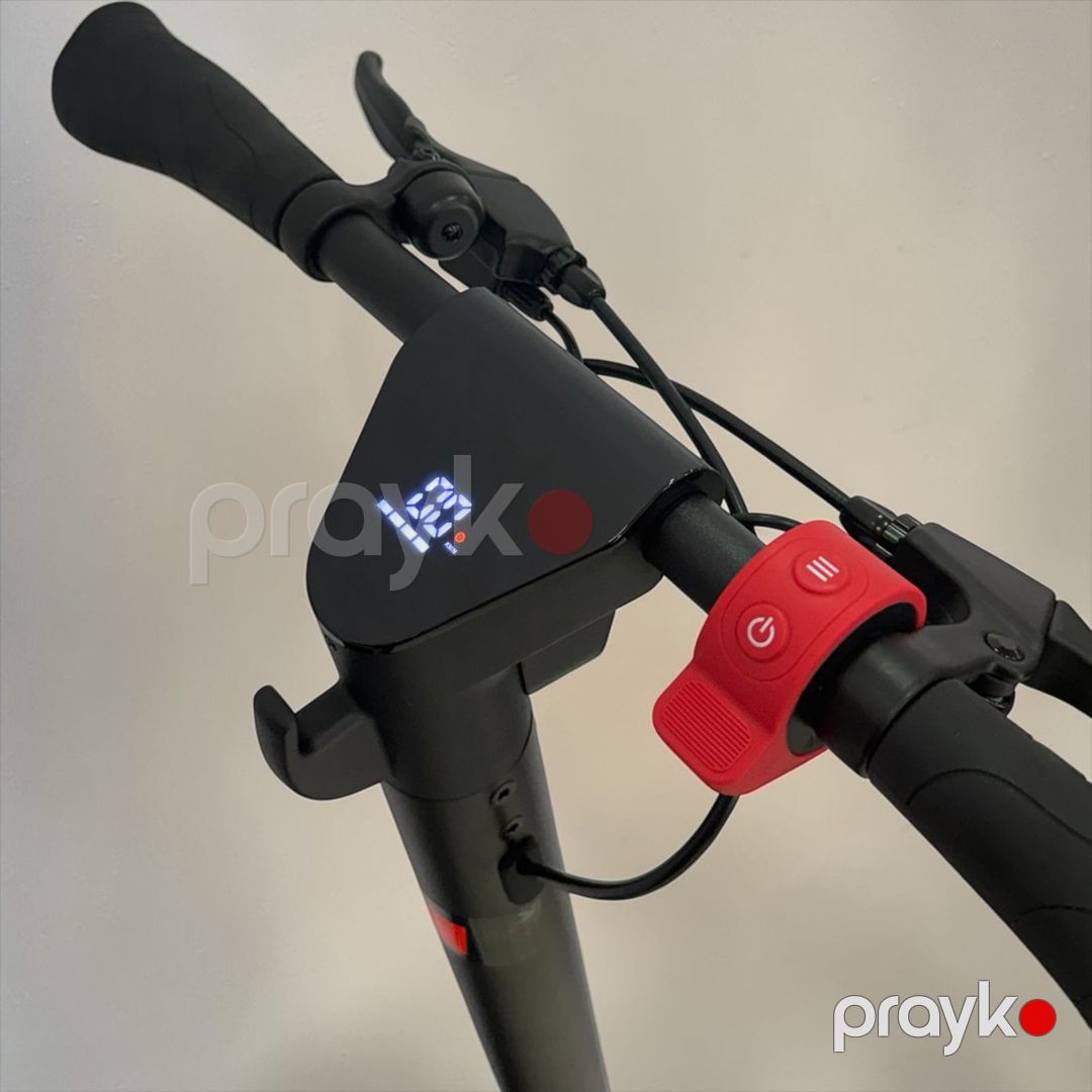 Elektrik samokat X9, qara — Mallar, Bakı (2)