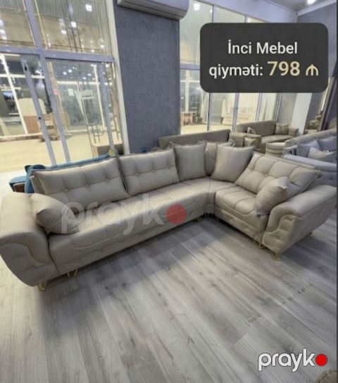 Künc divan, Yeni, Bazasız, Parça, Şəhərdaxili pulsuz çatdırılma — Bakı