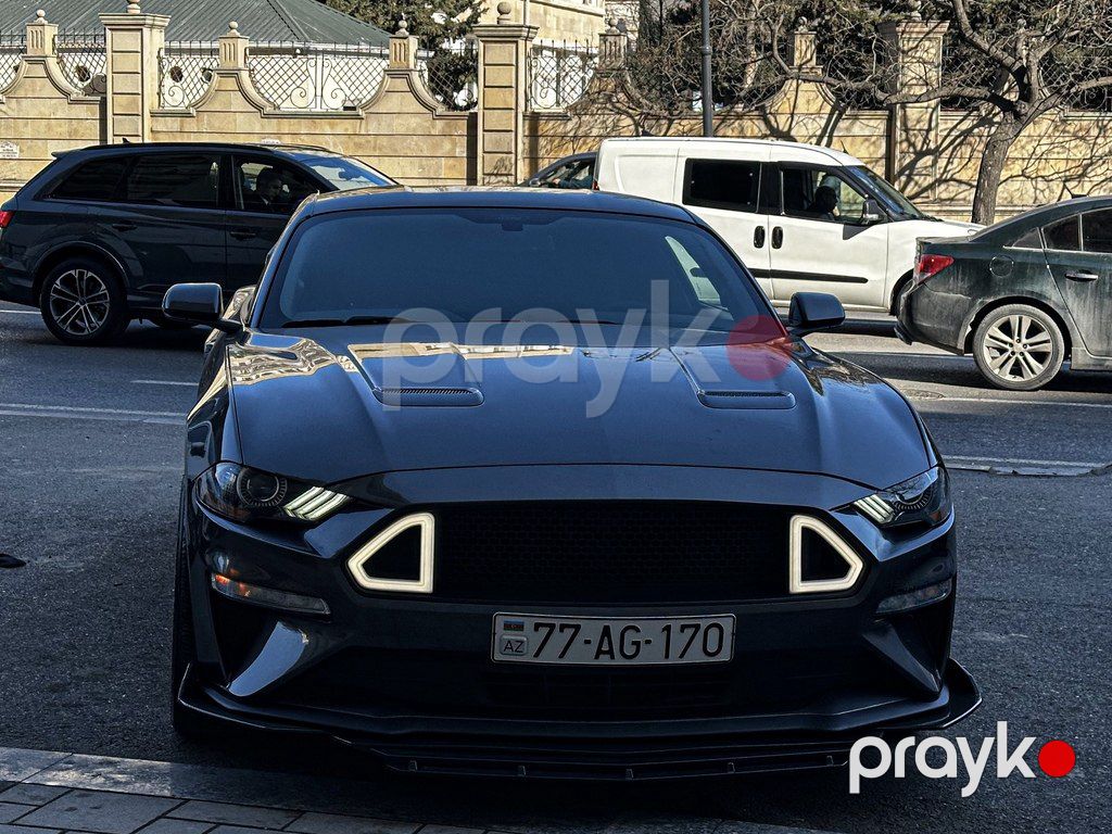 Ford Mustang, 2.3 L, 2018 il, 177 000 km — Avtomobillər, Bakı (12)