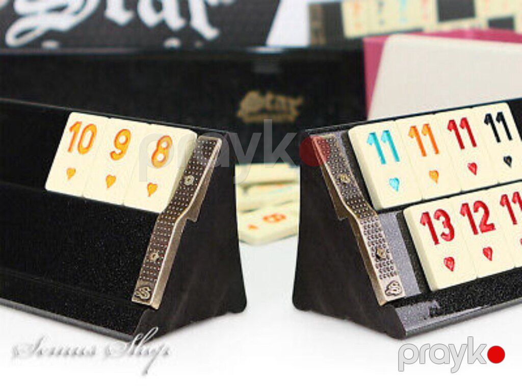 Okey oyunu "Star-Rummy Set Black Pearl" — İdman, hobi, istirahət, Bakı (10)