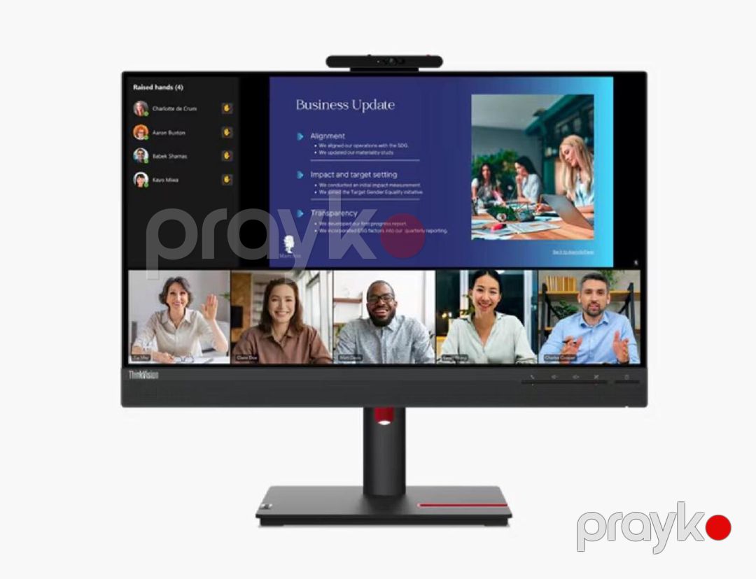 Monitor "Lenovo ThinkVision T24v-30 / 23.8' FHD IPS" — Kompüterlər və noutbuklar, Bakı (4)