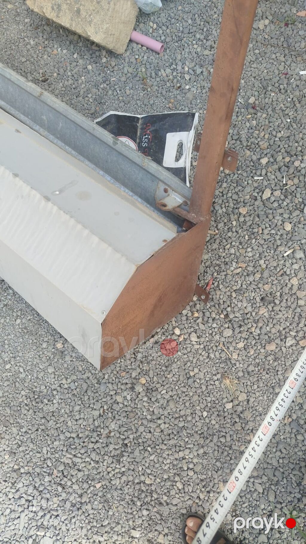 Metall jalüz qapı – mağaza/qaraj üçün çöldən çölə 3m 15sm enidir — Pəncərələr, qapılar, balkonlar, Gəncə (5)