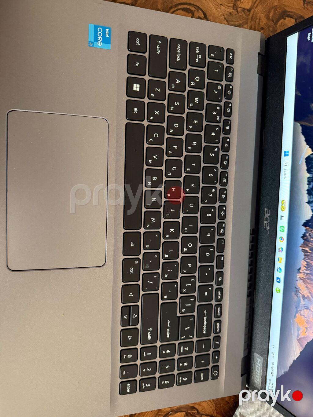 Acer noutbuk - Model: Acer (boz korpus, nazik çərçivəli ekran) — Acer, Bakı (2)