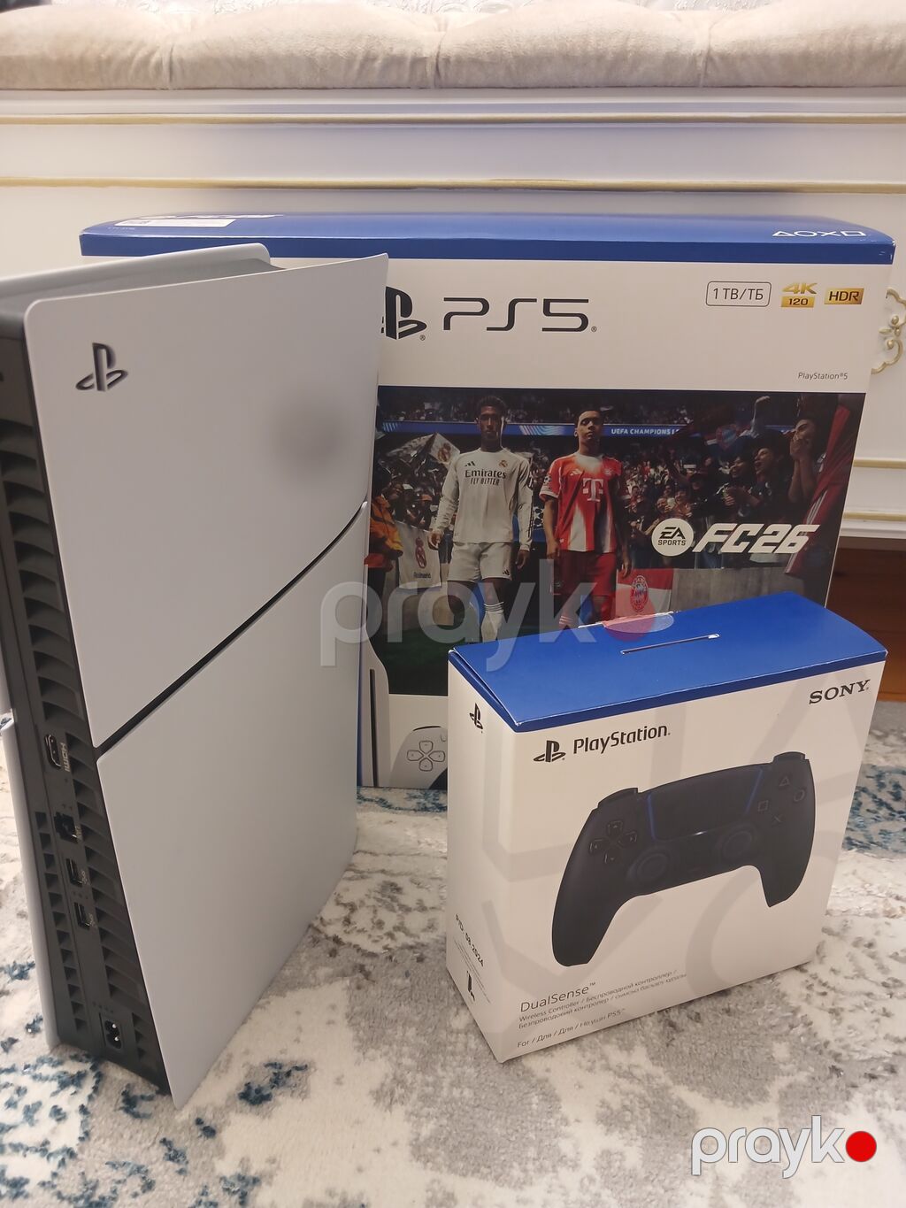 Sony PlayStation 5 (Disk sürücülü versiya) – EA Sports FC 26 bundl — Oyun konsolları, Gəncə (2)