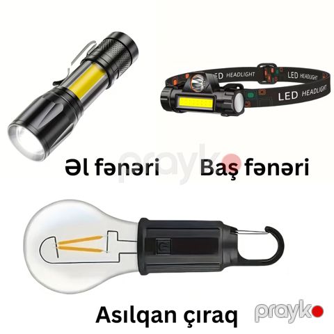 Fənər dəsti IVA055, 3 əd — Bakı