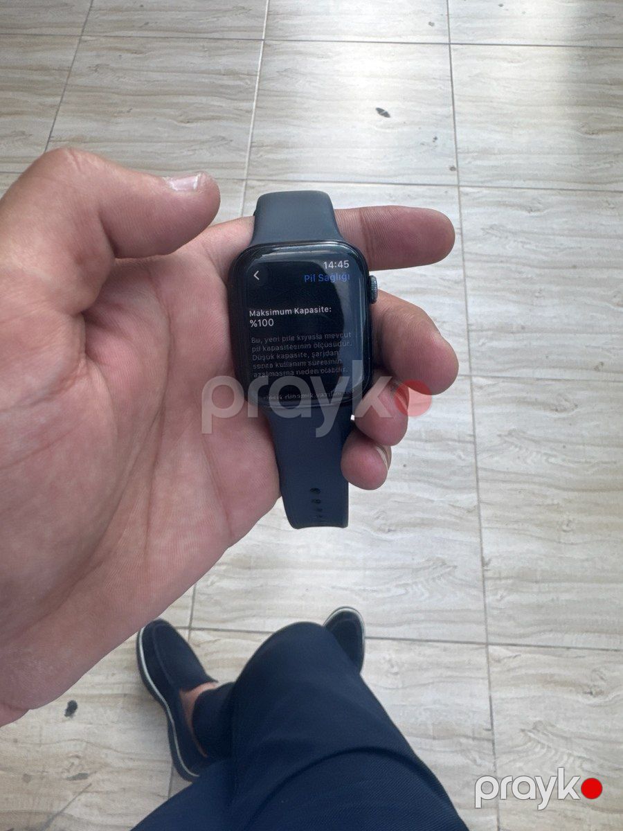 Apple Watch Series 9 Aluminum Cellular Midnight 45mm — Ağıllı saatlar və biləkliklər, Bakı (3)