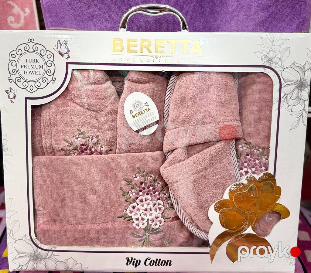 Beretta Premium Hamam Xalatı Dəsti (Vip Cotton) Qiymət: 79 yox — Digər, Güzdək (8)