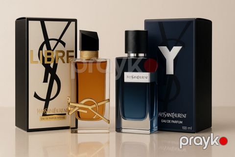 Ətirlər, ətir dəstləri Y Eau de Parfum 100 ml + Libre Intense 90 ml kişilər və qadınlar üçün ətir dəsti Extrait de Parfum - Extrait1392 — Bakı