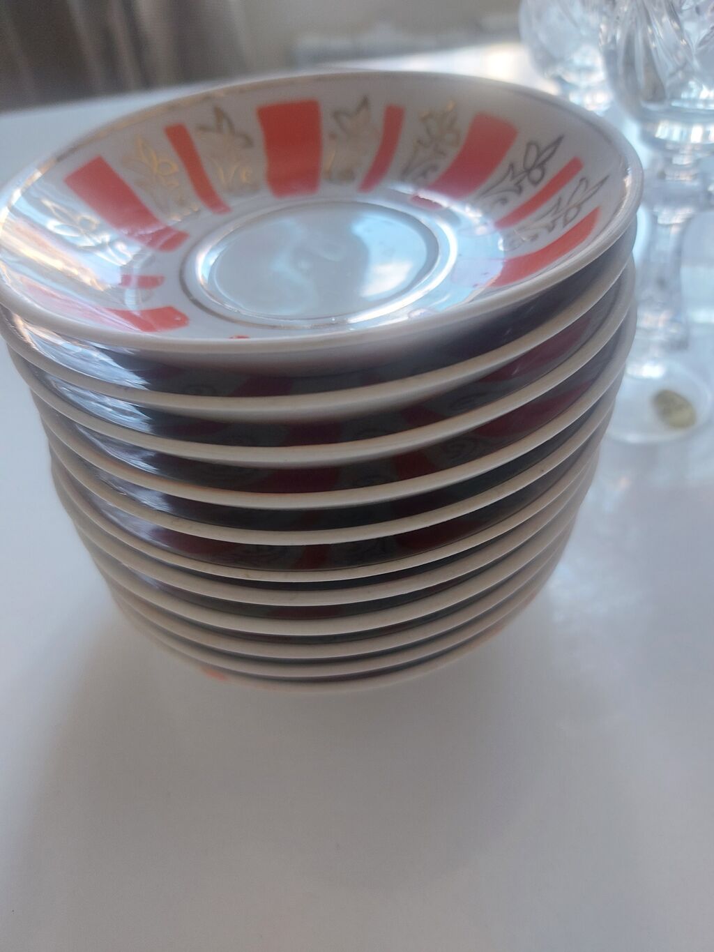 Xrustal bokallar 6 eded her biri — Süfrə qabı, Bakı (4)