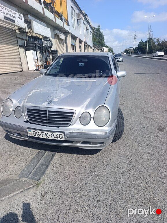 Mercedes E 220, 2.2 L, 2001 il, 486 800 km — Avtomobillər, Bakı (2)