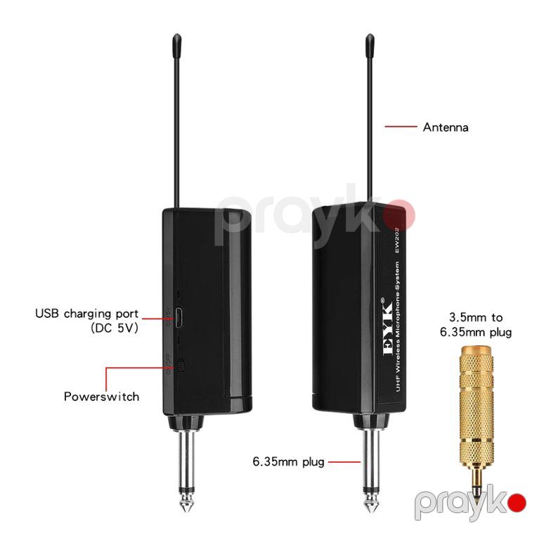 Wireless mikrofon "Karaoke, Konfrans" — Səs texnikası, Bakı (5)