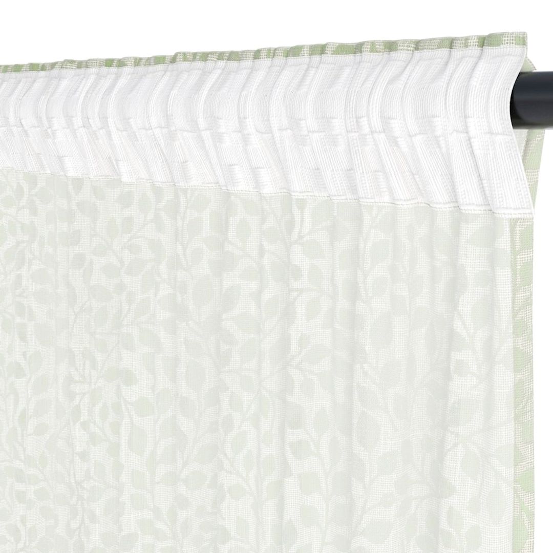 Pərdə Jysk Skasen, 140x300 sm, poliester, açıq yaşıl — Mallar, Bakı (2)