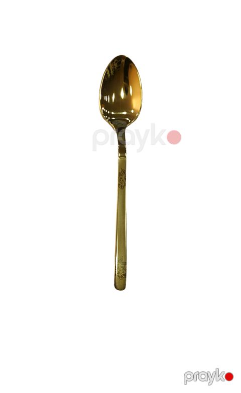 Çay qaşıqı K152G, 15 sm, qızılı — Bakı
