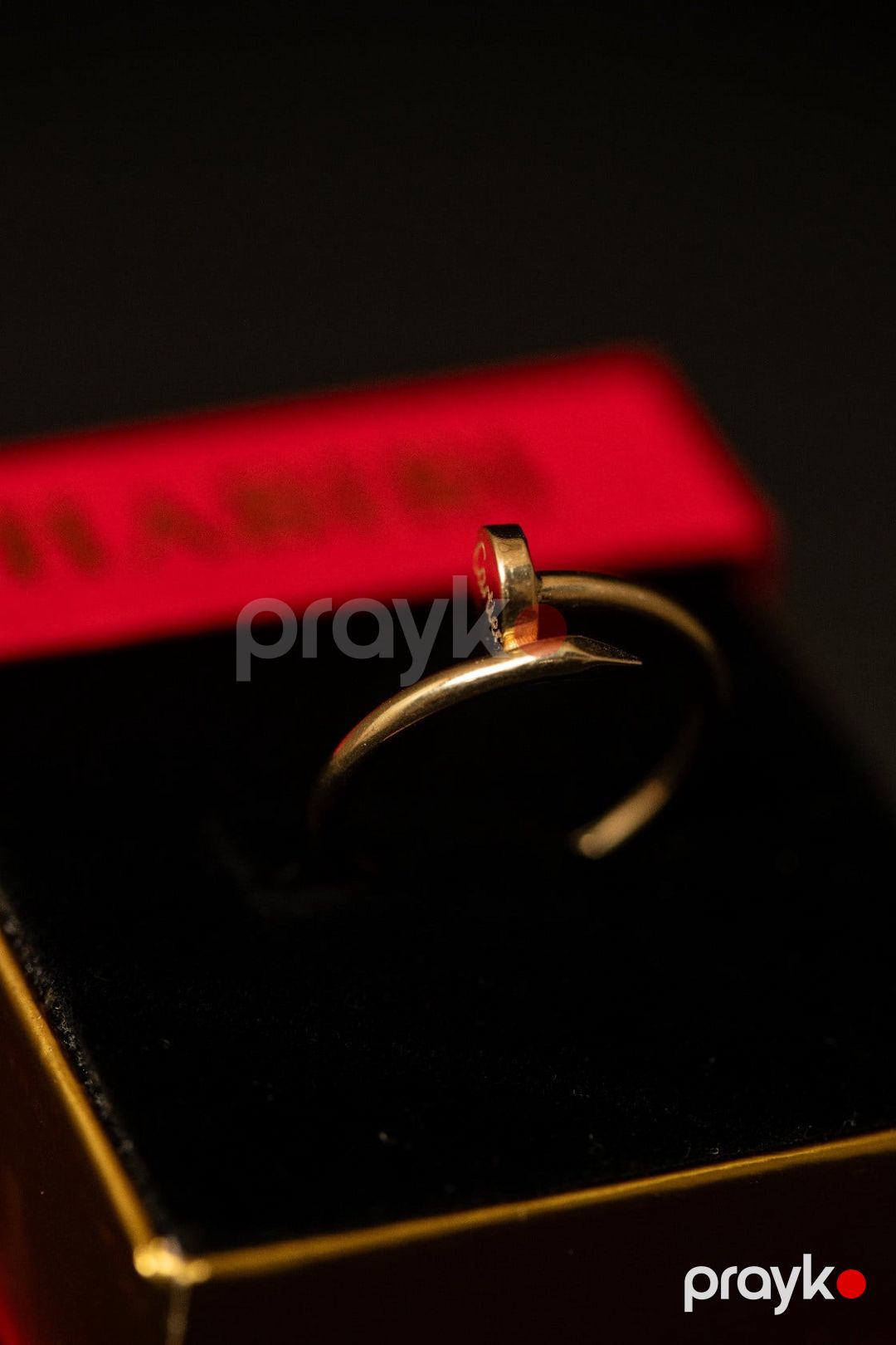 Üzük qadınlar üçün Habibi Jewellery HJ625-1, qızıl 585 əyar, 1.16 q — Mallar, Bakı (2)