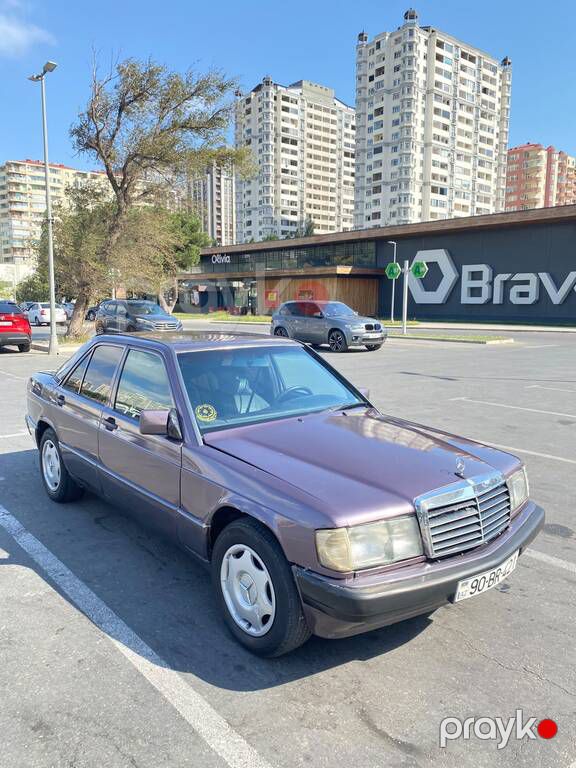 Mercedes 190, 2.0 L, 1991 il, 200 000 km — Avtomobillər, Bakı (2)