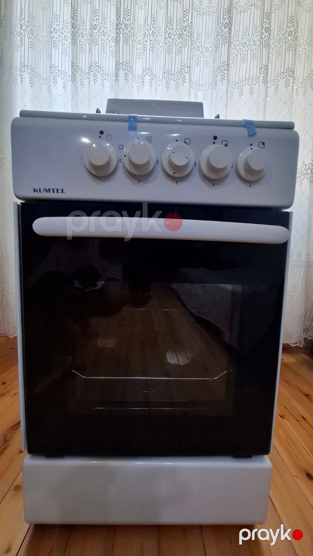 Qarışıq sobası Ayrıca dayanan, 4 gözlü, Yeni — Plitələr, Pirəkəşkül (5)