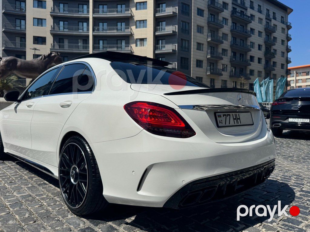 Mercedes C 300, 2.0 L, 2018 il, 152 000 km — Avtomobillər, Bakı (6)