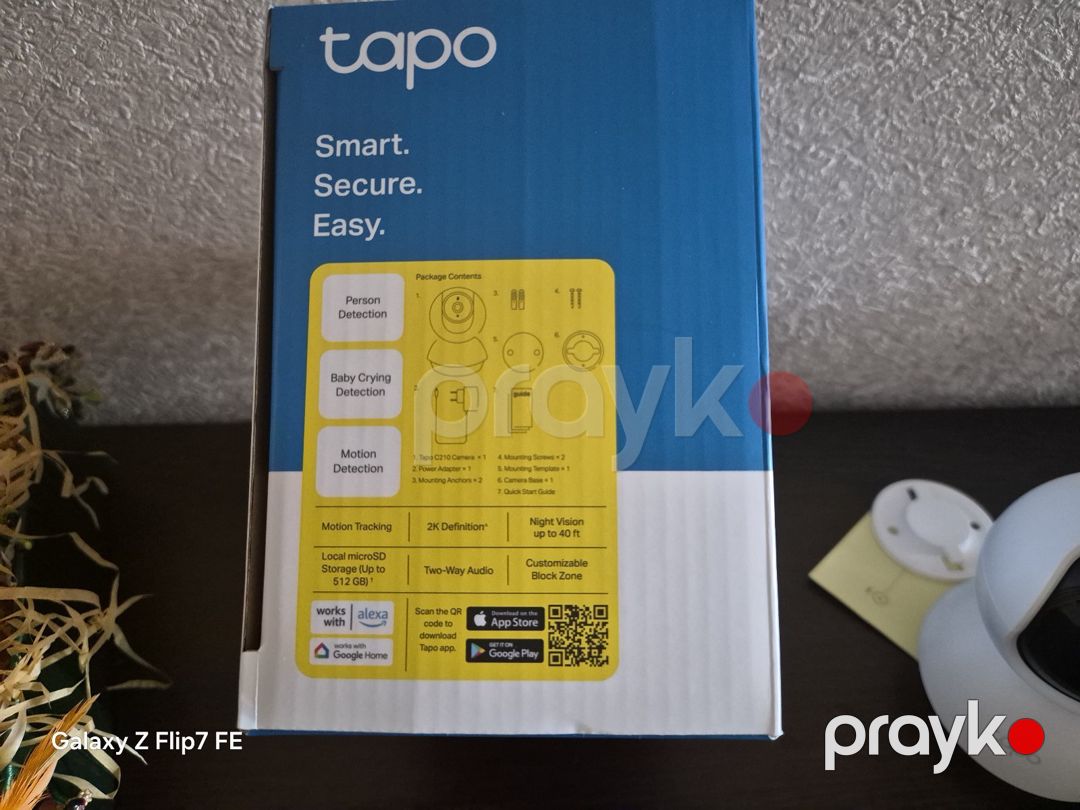 Tapo C210 İP müşahidə kamerası — Ağıllı ev və təhlükəsizlik, Bakı (2)