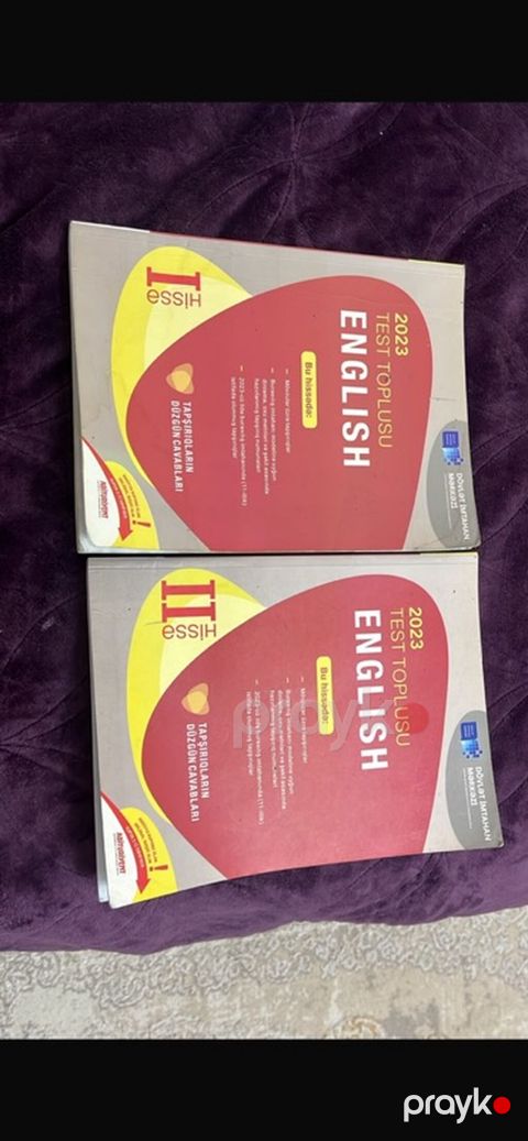 Məhsul: 2023 “English” Test Toplusu – Hissə I və Hissə II (2 kitab) — Bakı