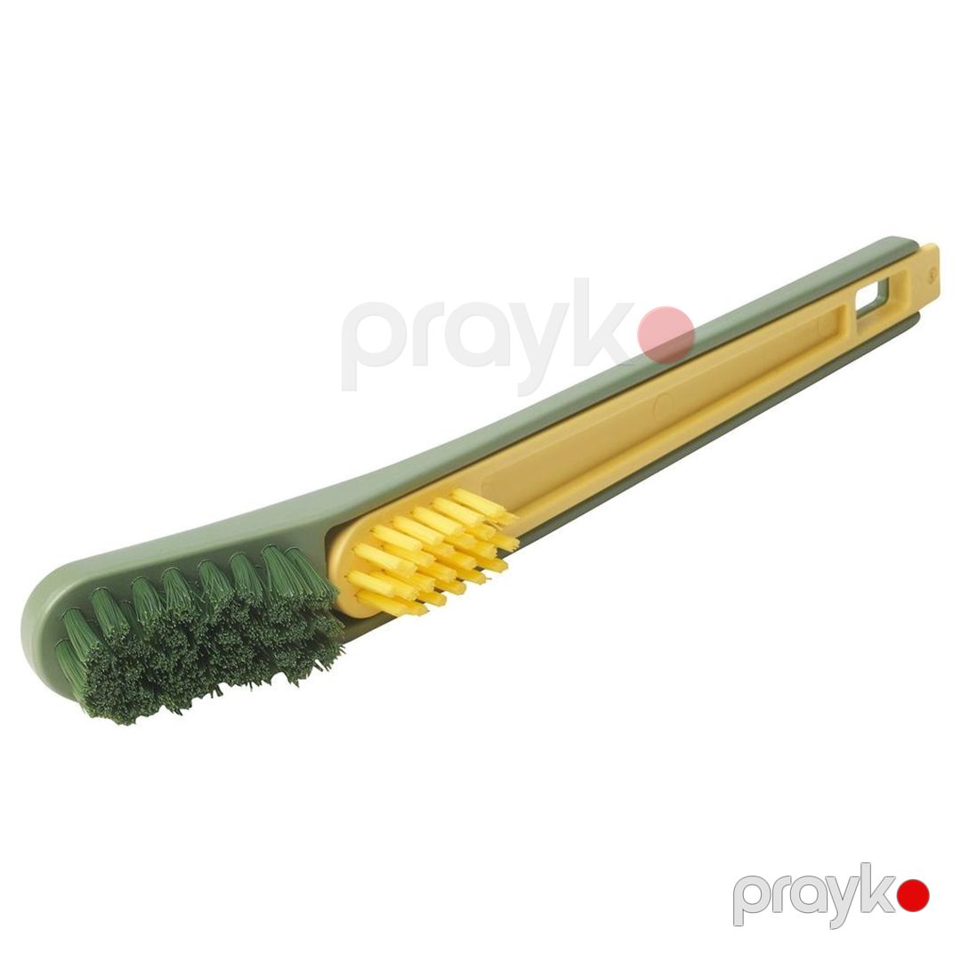 Ayaqqabılar üçün fırça dəsti IKEA Pepprıg, plastik/poliester, yaşıl/sarı, 2 əd — Mallar, Bakı (2)
