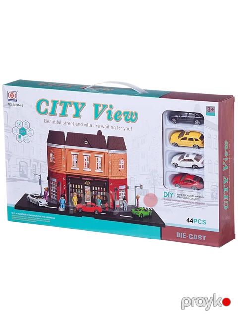 Konstruktor City View şəhər SK759812, 3+ yaş, rəngbərəng, Micky Toys10291 - Micky Toys10291 — Bakı