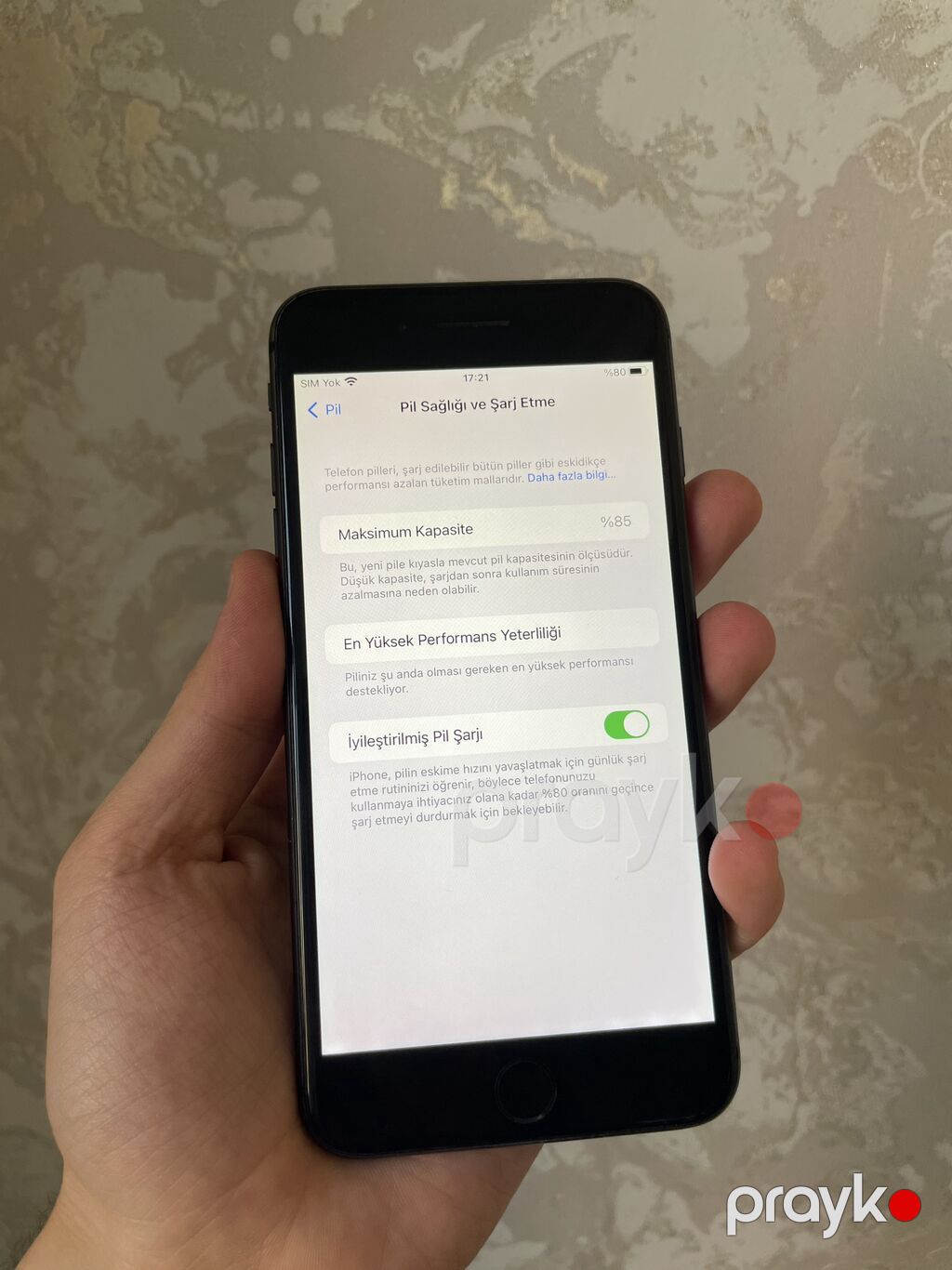 IPhone 8 Plus, 64 GB, Qara, Barmaq izi, Simsiz şarj, Sənədlərlə — Apple iPhone, Bakı (9)