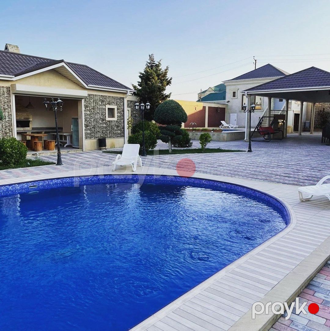 İcarəyə verilir 6 otaqlı həyət evi/bağ evi 400 m² — Ev, villa, Bakı (2)