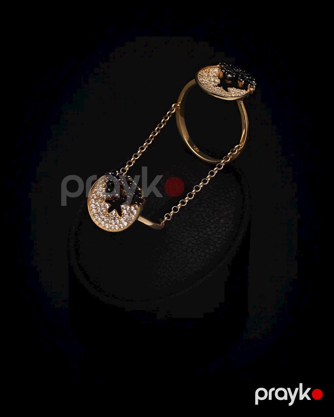 Üzük HJ069 VJ260282, qızıl 750 əyar — Mallar, Bakı (2)