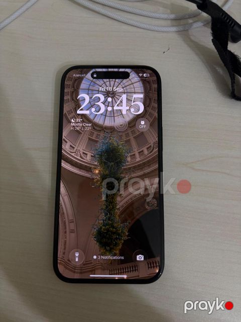 Apple iPhone 15 Black 128GB/6GB — Bakı