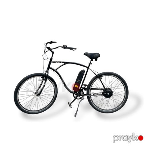 Elektrikli velosiped Hurley Malibu, qara, 26" — Bakı