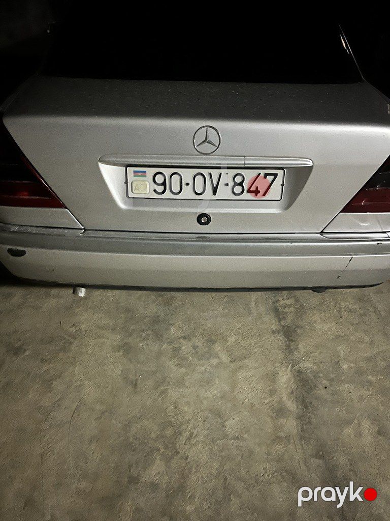 Mercedes C 180, 1.8 L, 1994 il, 582 219 km — Avtomobillər, Yevlax (2)