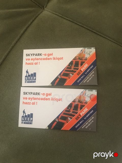 Sky Park Baku voucher — Bakı