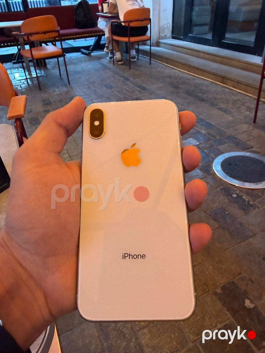 Apple iPhone X Silver 64GB/3GB — Smartfonlar, Bakı (2)