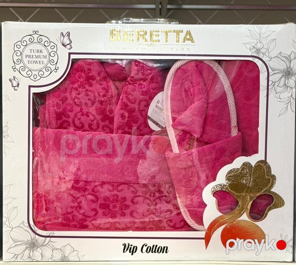 Beretta Premium Hamam Xalatı Dəsti (Vip Cotton) Qiymət: 79 yox — Digər, Güzdək (3)