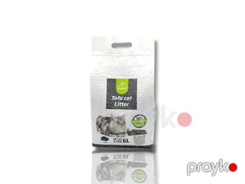 Hopdurucu doldurucu Nunbell Tofu Cat Litter Carbon pişiklər üçün, 6 l — Bakı