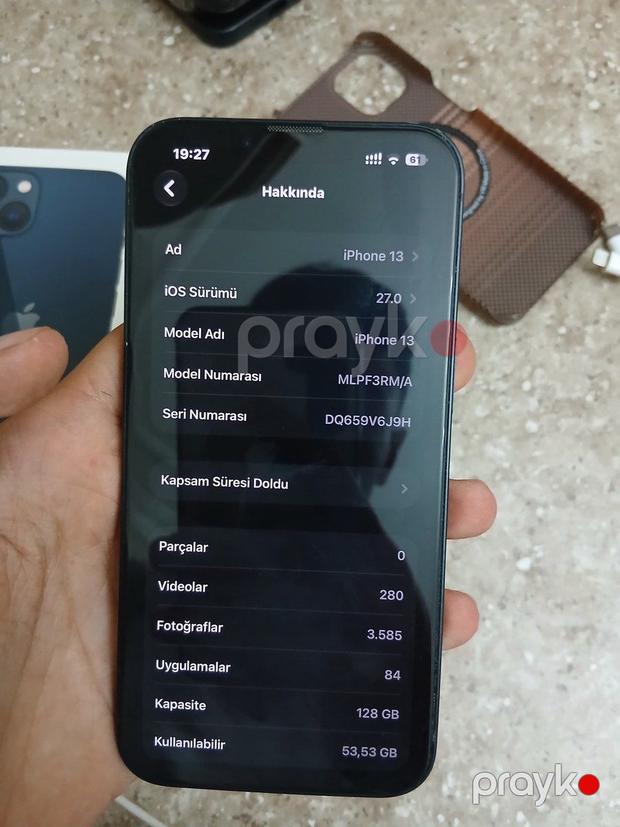 Apple iPhone 13 Midnight 128GB/4GB — Smartfonlar, Bakı (9)