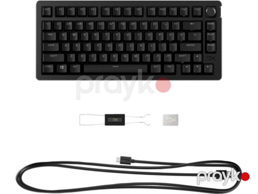 HyperX Alloy Rise 75 - Mechanical Gaming Keyboard / 7G7A4AA#ACB — Periferik cihazlar, Bakı (2)