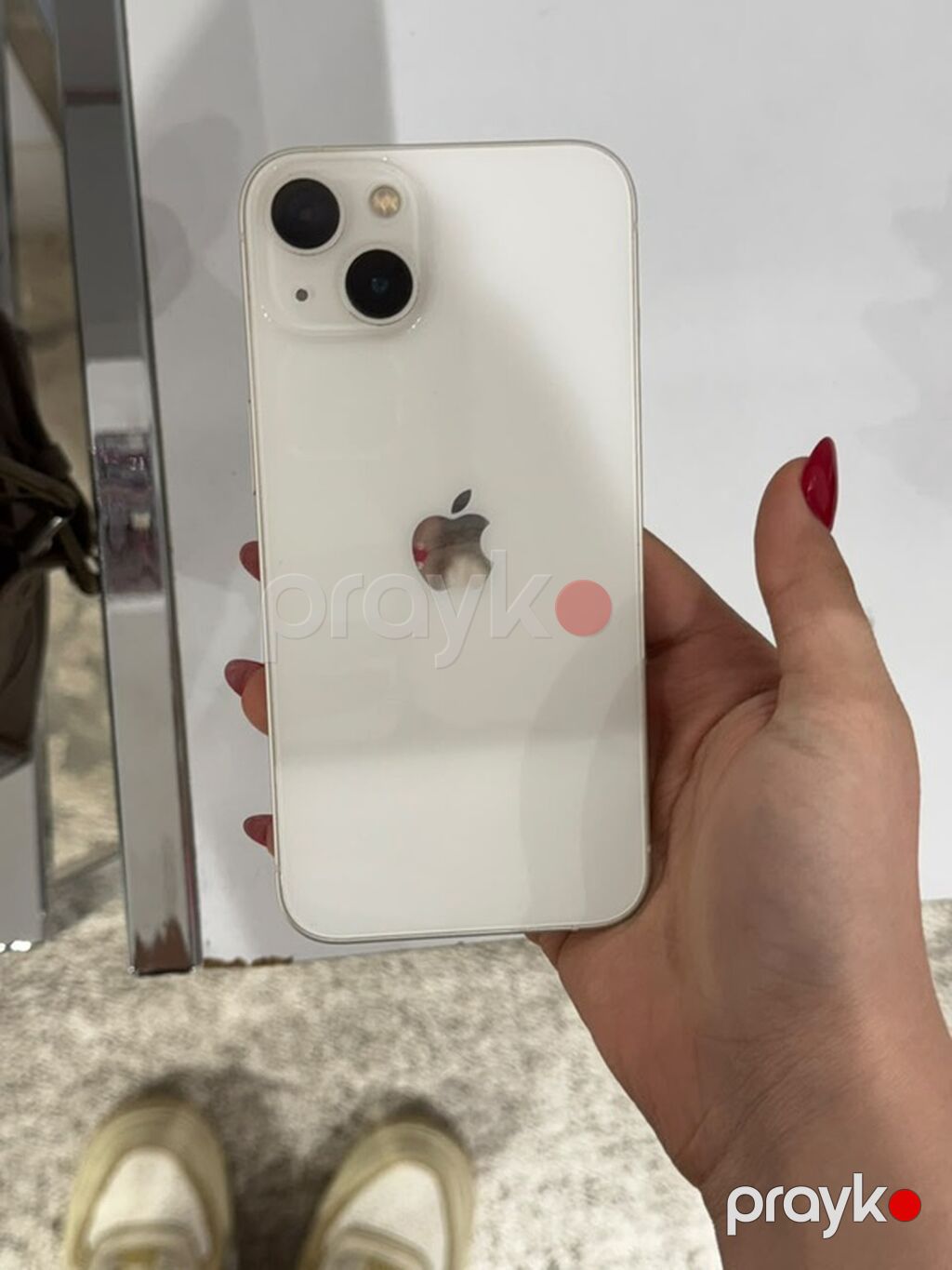 IPhone 13, 128 GB, Starlight, Barmaq izi, Face ID — Apple iPhone, Digah (7)