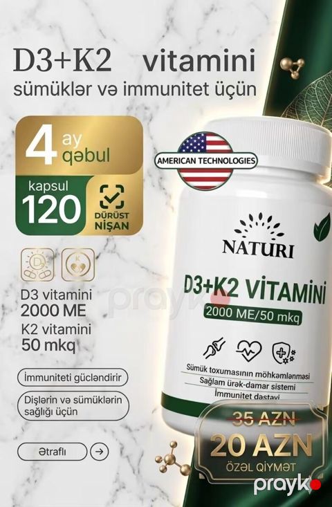 Vitamin D3 K2 — Sumqayıt