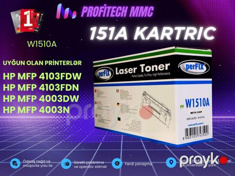Kartric 151A (W1510A W151A) — Bakı
