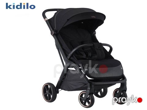 Uşaq arabası Kidilo BB-002505, qara, super yüngül, 8.2 kq - BB-002505 — Bakı