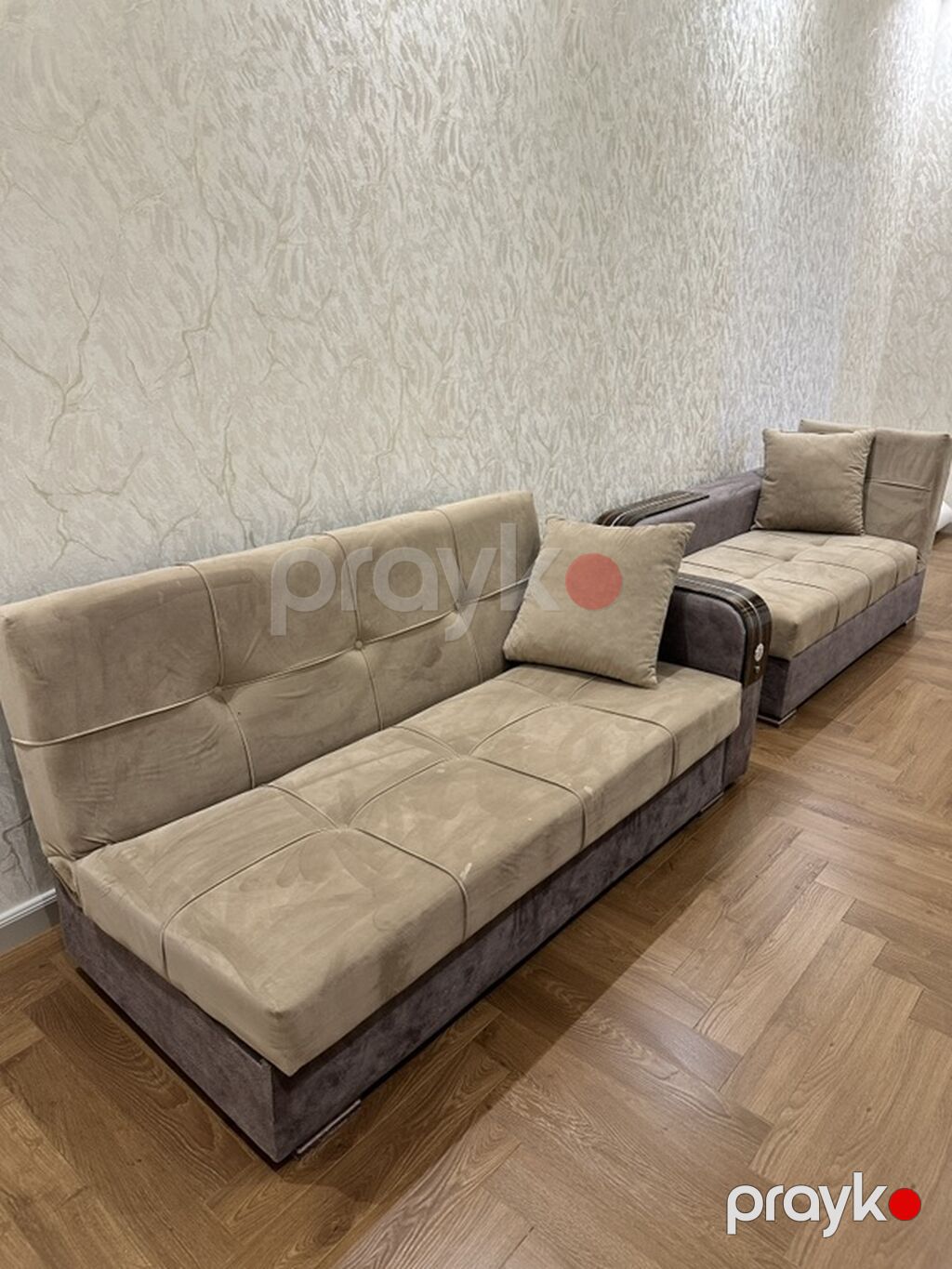 Divan-kravat, İşlənmiş, Açılan, Bazalı, Parça, Çatdırılma yoxdur — Divanlər, Bakı (4)