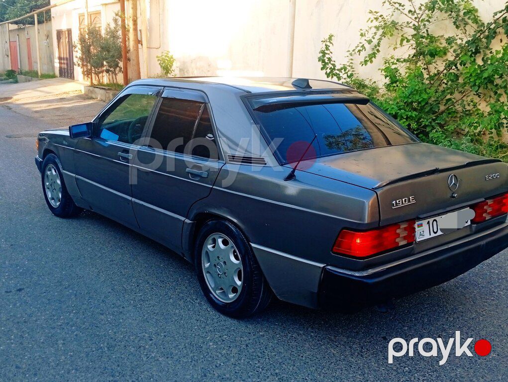 Mercedes 190, 2.0 L, 1990 il, 353 000 km — Avtomobillər, Bakı (4)
