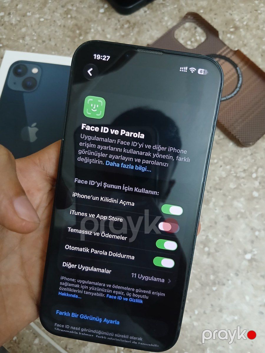 Apple iPhone 13 Midnight 128GB/4GB — Smartfonlar, Bakı (12)