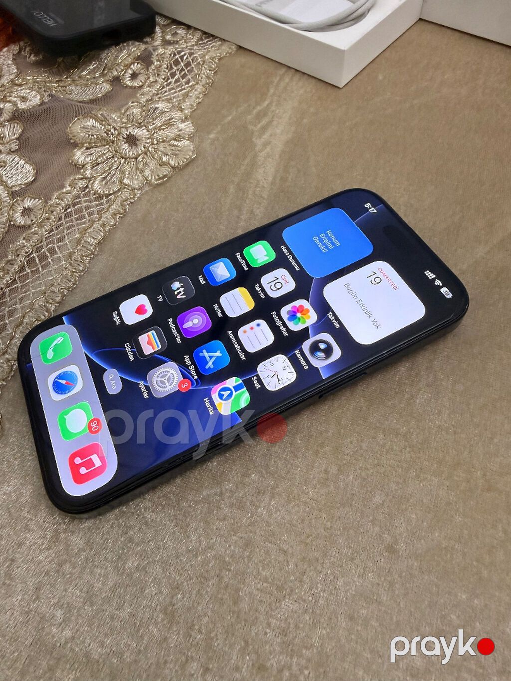 IPhone 16 Pro, 128 GB, Barmaq izi, Simsiz şarj, Face ID — Apple iPhone, Gəncə (2)