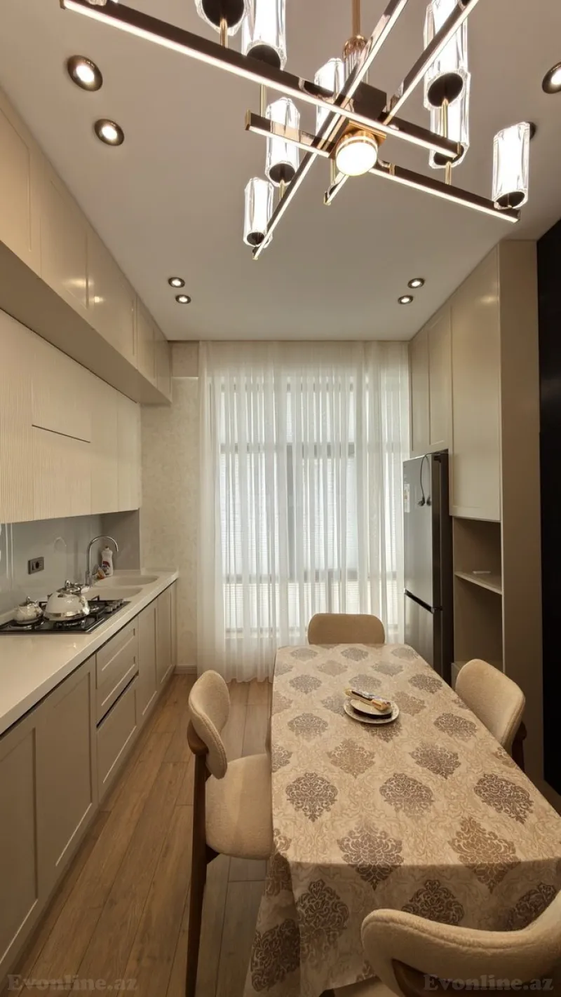 Kirayə verilir 2 otaqlı Mənzil Yeni tikili 60 m² Bakı, Nərimanov r., Bakmil m — Mənzil, Bakı (6)