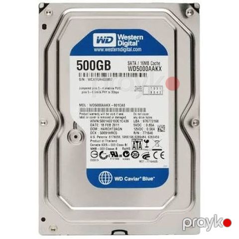 Western Digital WD Caviar Blue 3.5" daxili sərt disk - Tutum: 500 GB — Bakı
